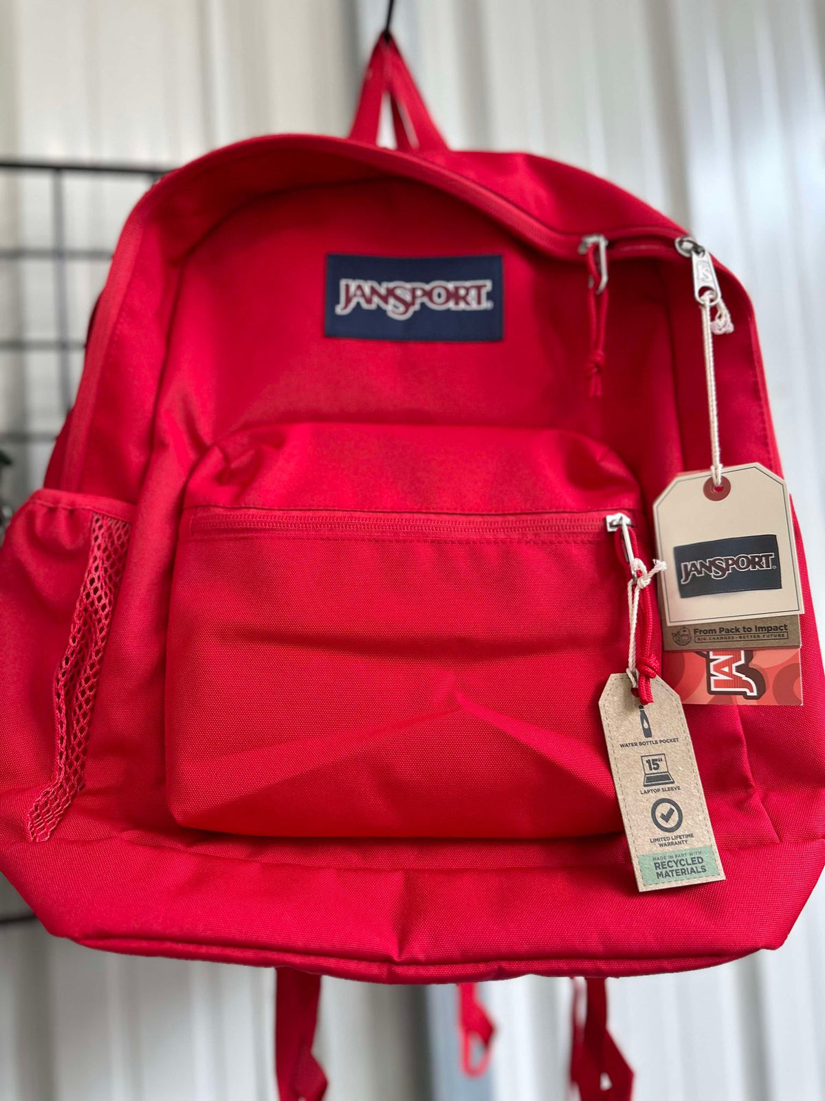 Red Cross Town Jansport Backpack – Dash Forward Red Cross Town Jansport Backpack – Dash Forward