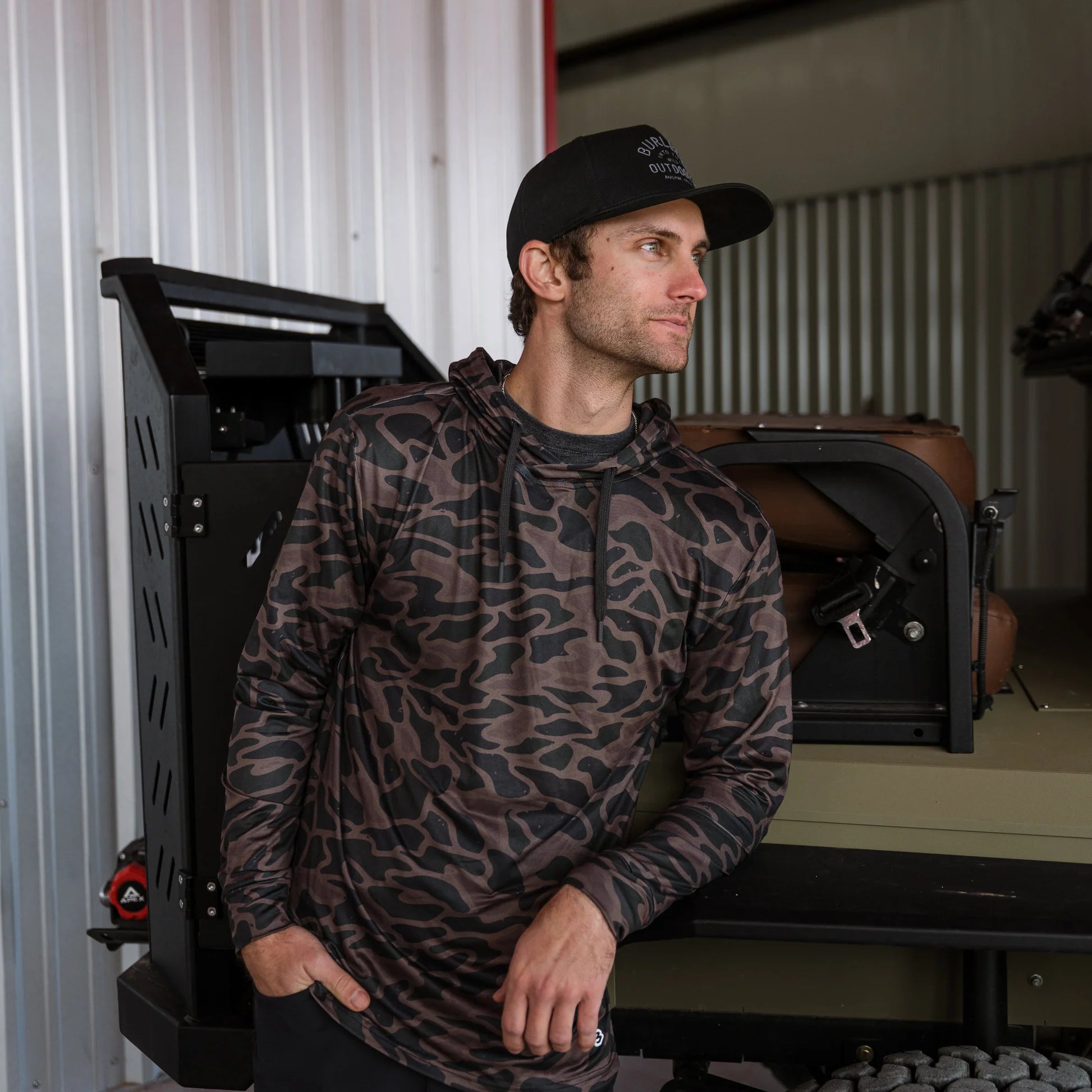 Burlebo Performance Hoodie - Bendita Camo