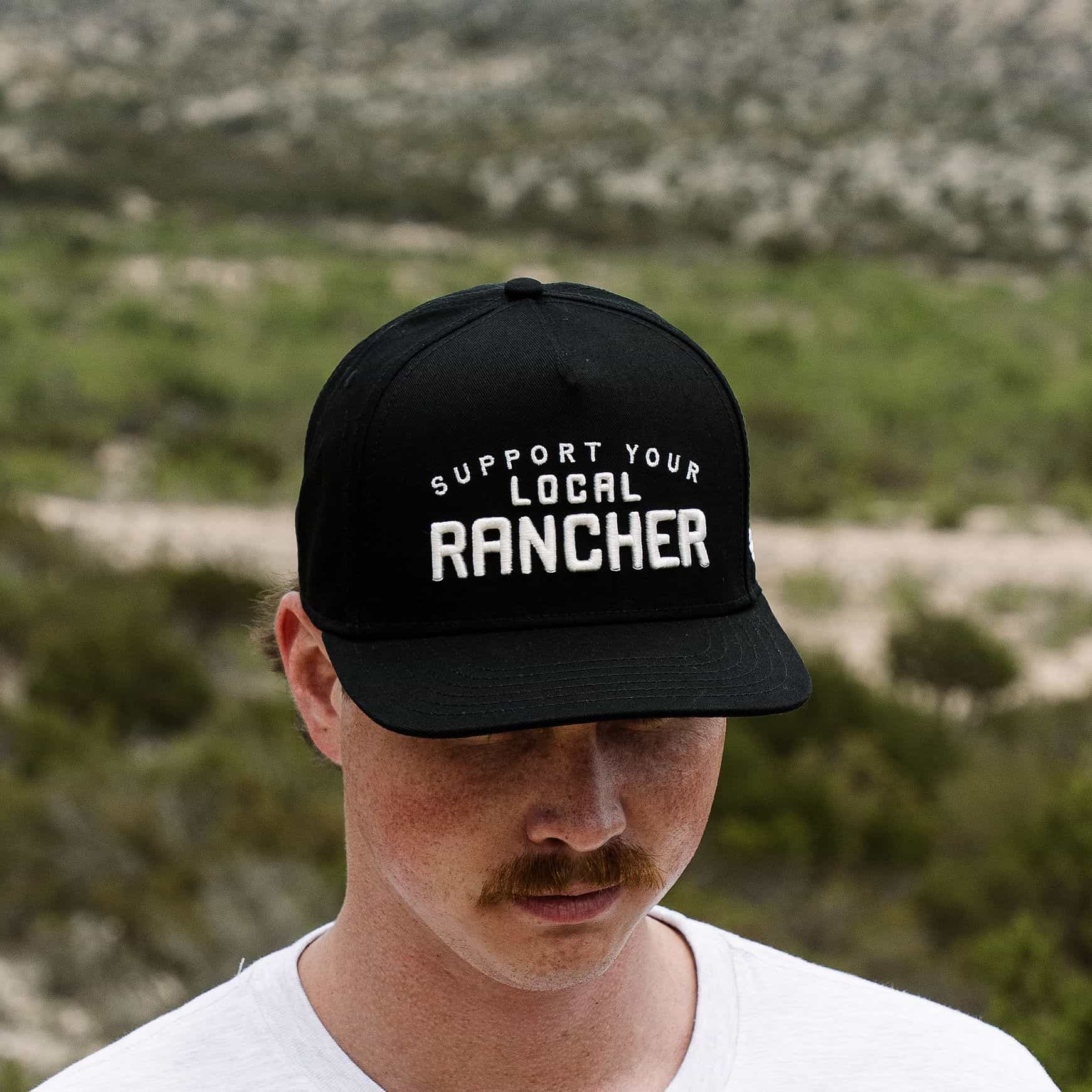 Burlebo Support Your Local Rancher Hat