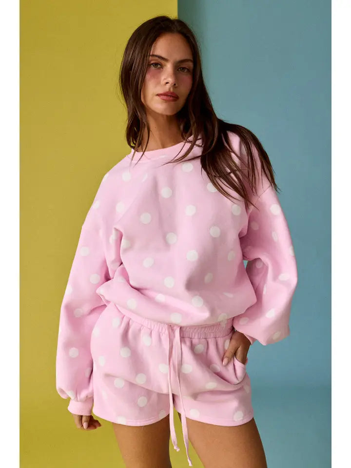 Dots & Daydreams Polka Dot Short Set