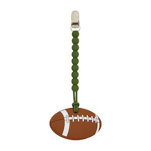 Football Clip On Teether