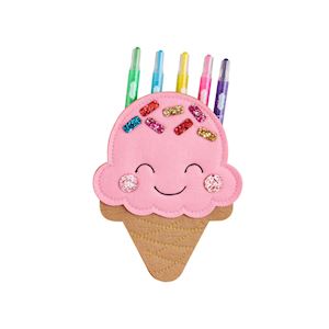 Ice-Cream Twisty Crayon Holder