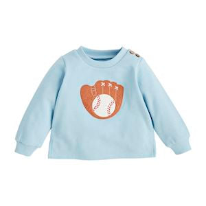Boy's Baseball Applique Pullover