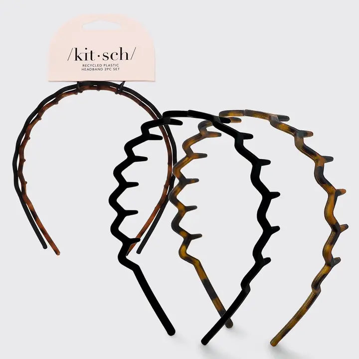 Zig Zag Headband Set of 2