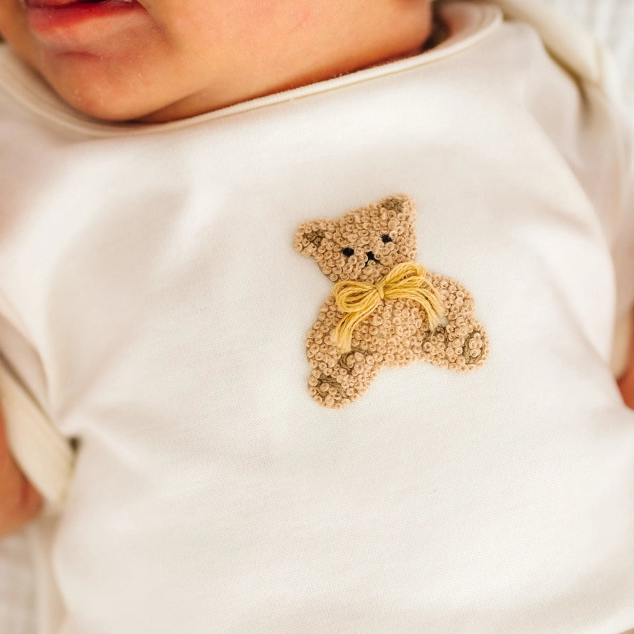 Bear Hugs Lap Bodysuit - Ivory