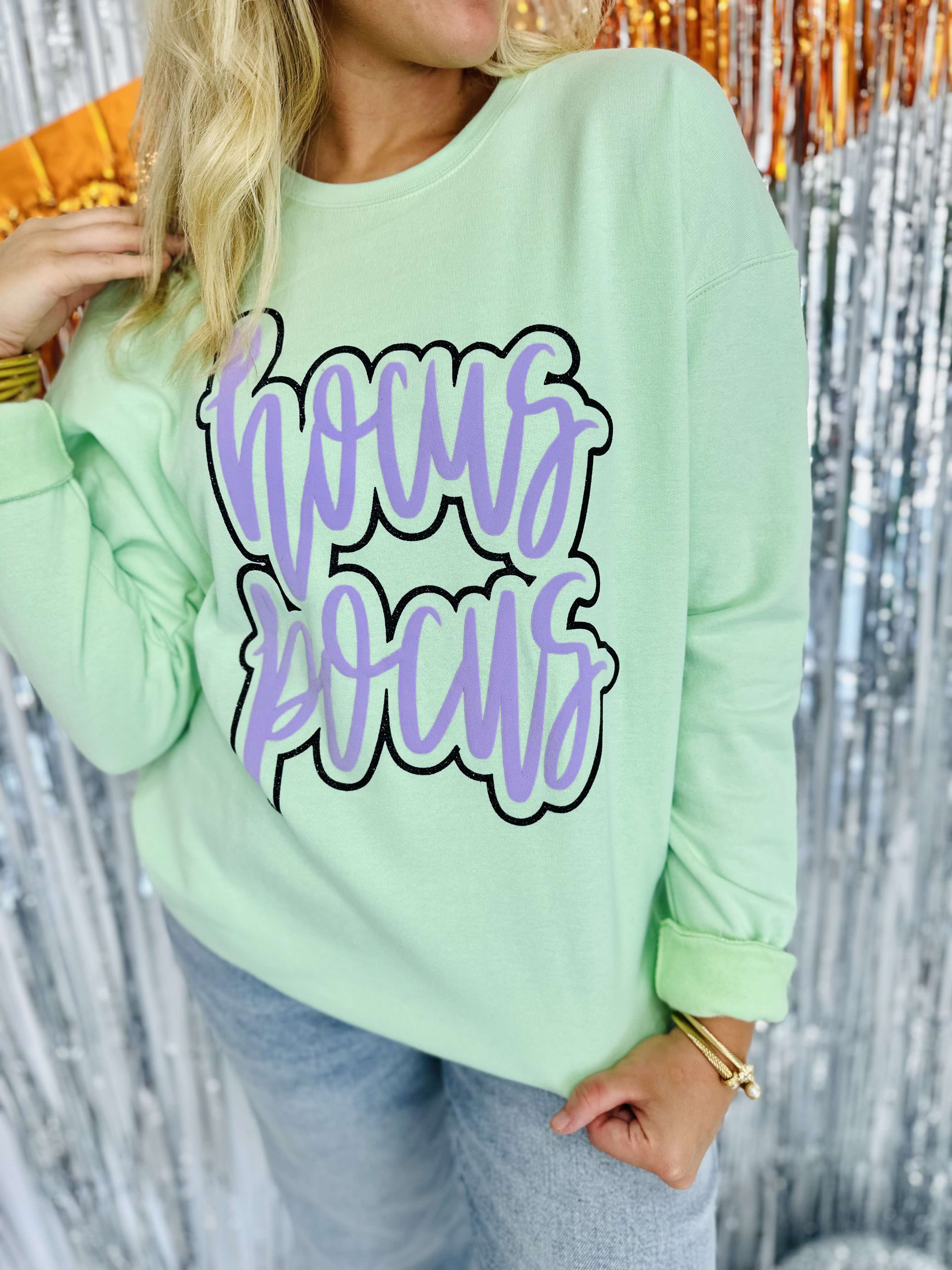 Hocus Pocus Mint Sweatshirt