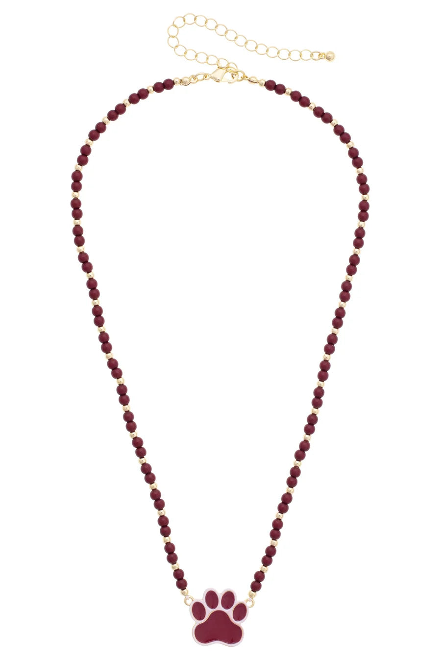 Mississippi State Bulldogs Game Day Beaded Spirit Necklace