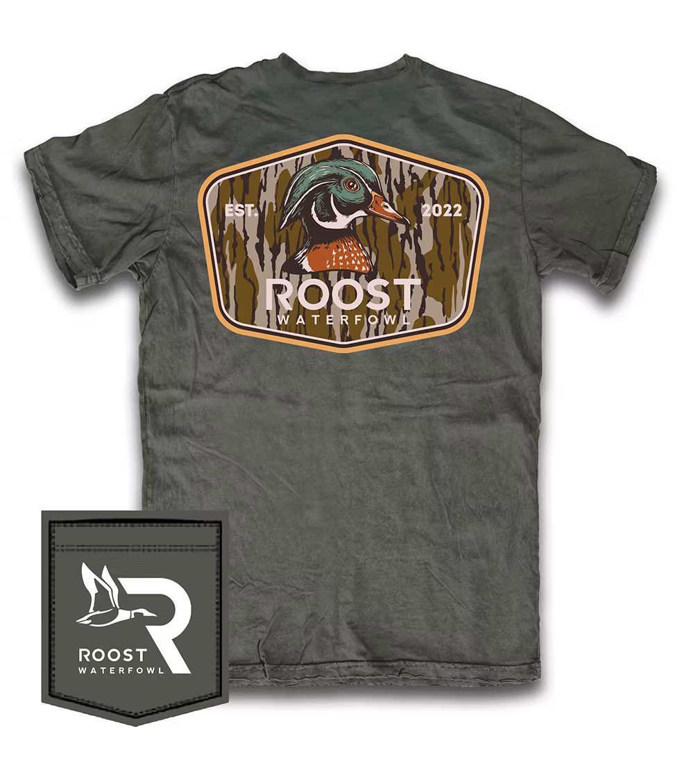 Roost Bottomland Shield Tee