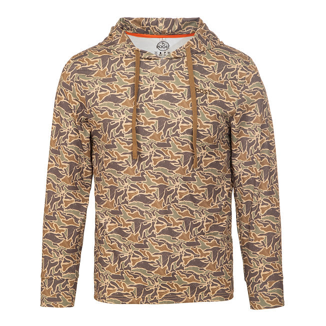 Roost Feathertech Camo Performance Hoodie