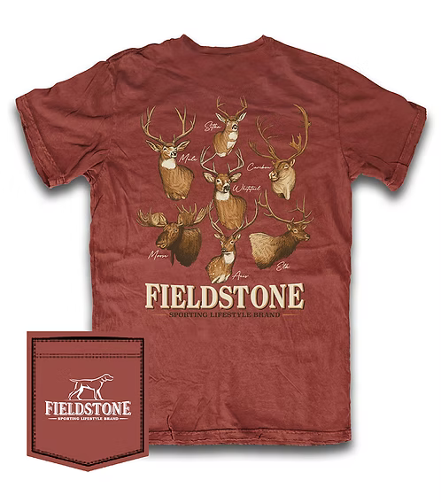 Fieldstone Youth North American Deer Tee