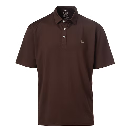Youth Roost Solid Polo - Brown