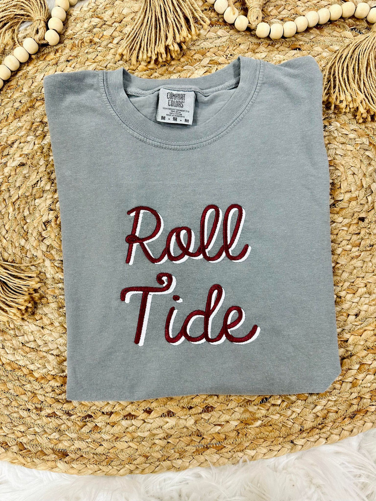 Double Cursive School Thread Tee – Dash Forward