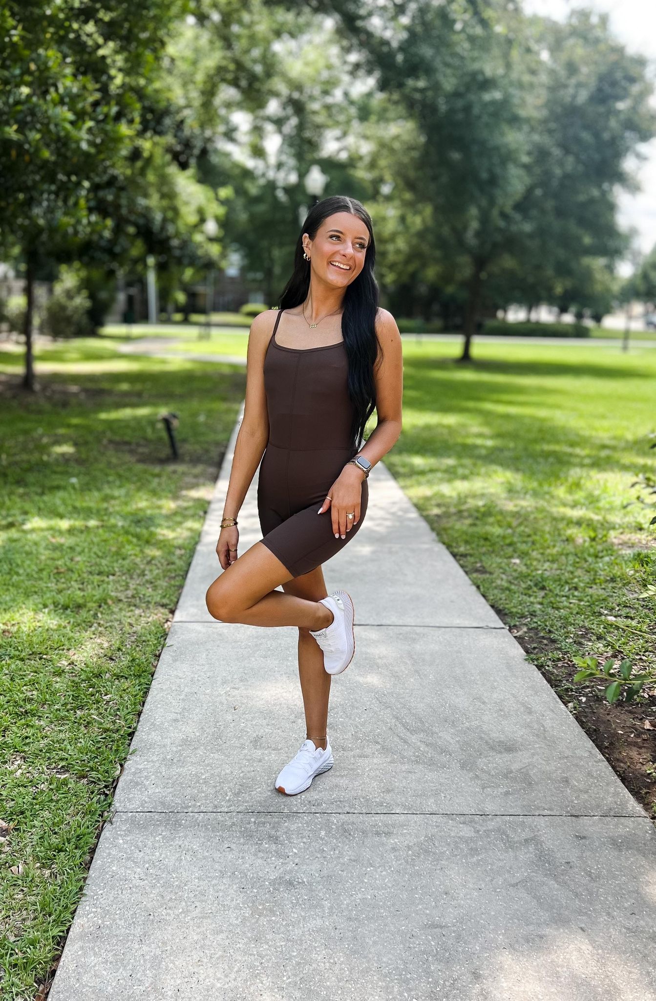 On Your Time Athletic Bodysuit