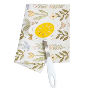 Flower Towel And Utensil Set