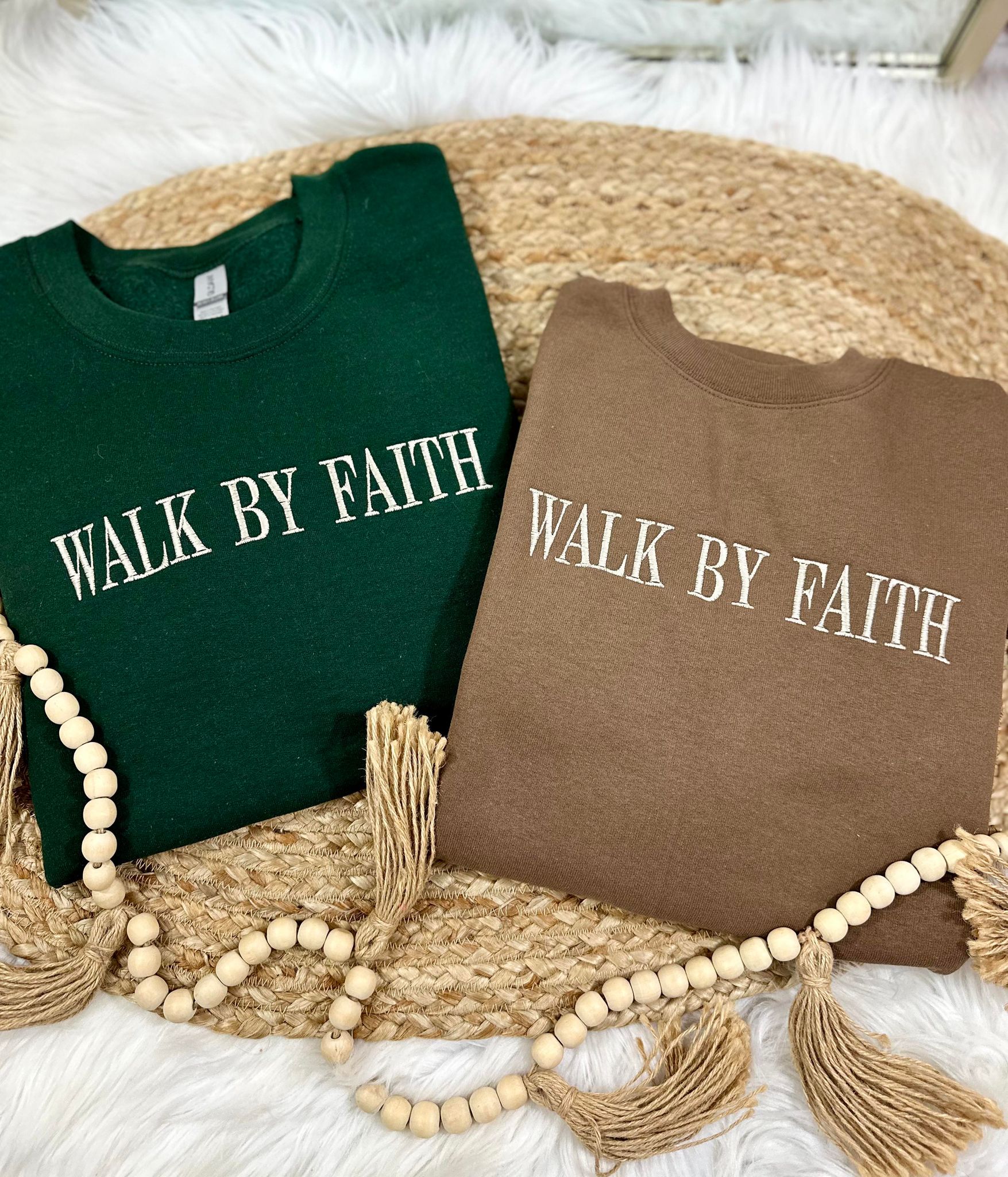 Walk By Faith Sweatshirt Sale