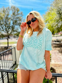 MAMA Mineral Washed Graphic Tee
