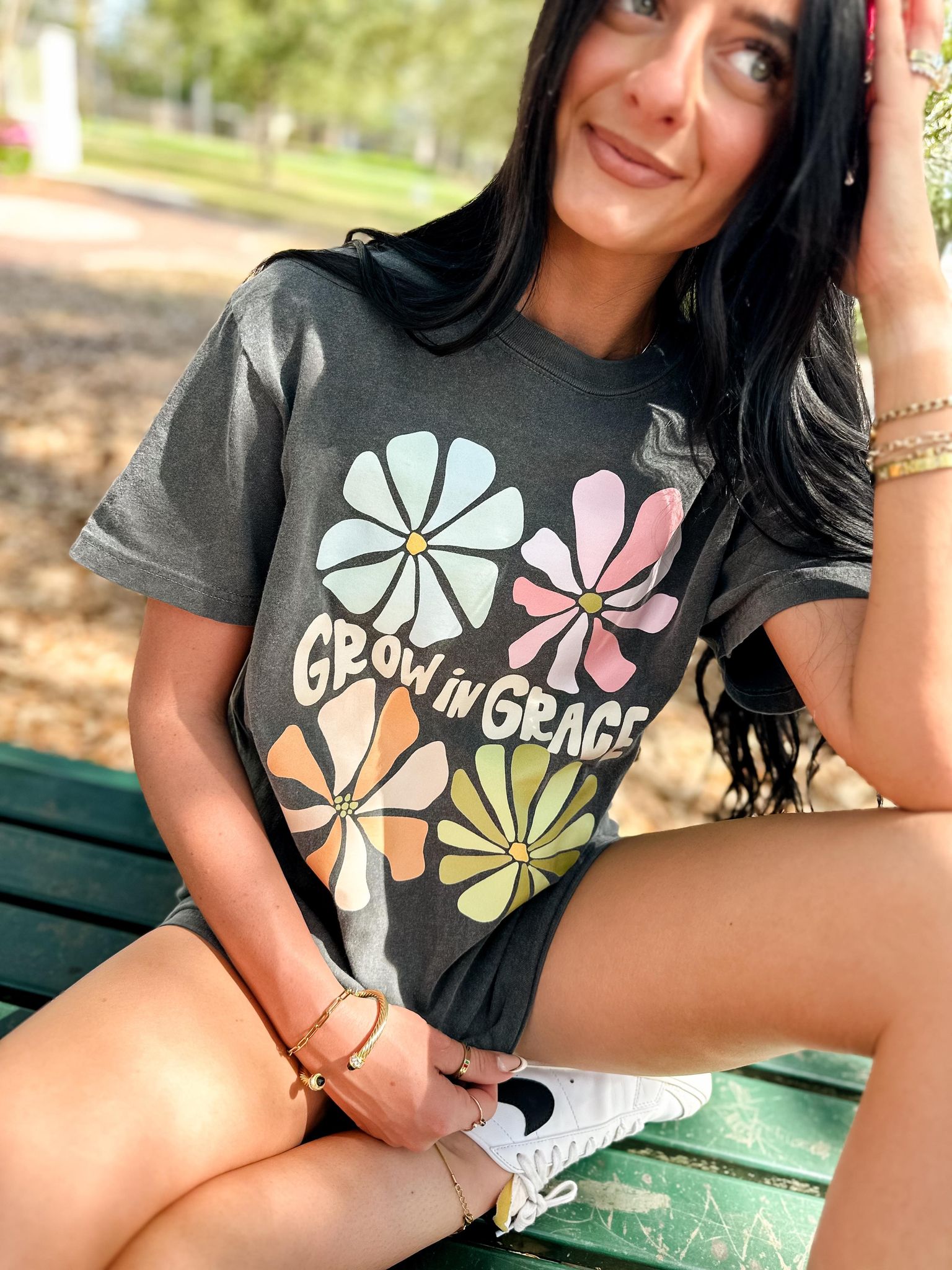 Grow In Grace Pepper Graphic Tee