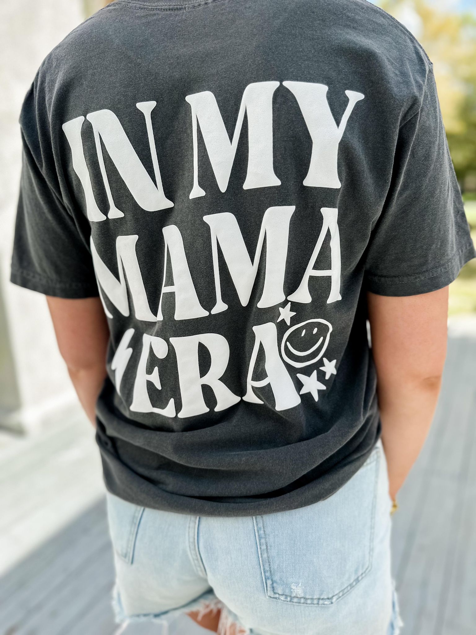 In My MAMA Era Front & Back Graphic Tee