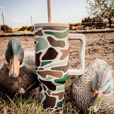 Duck Camo 40oz Tumbler – Dash Forward
