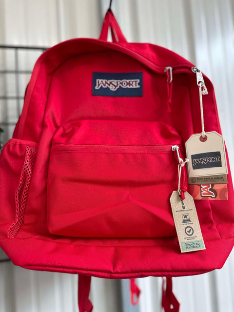 Jansport Cross Town Plus 26l Backpack Red