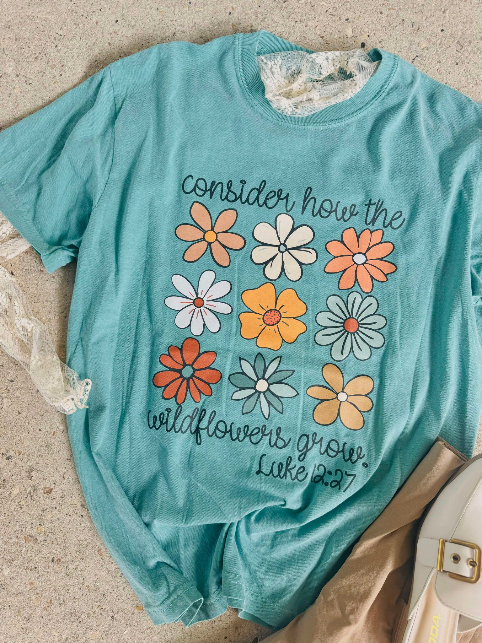 Consider The Wildflowers Graphic Tee