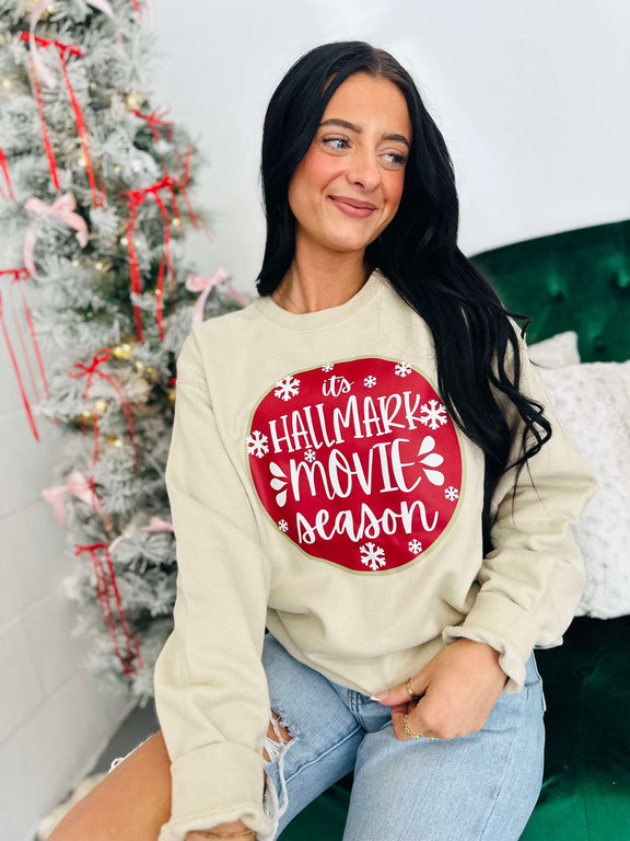 Hallmark fashion christmas movie sweatshirt