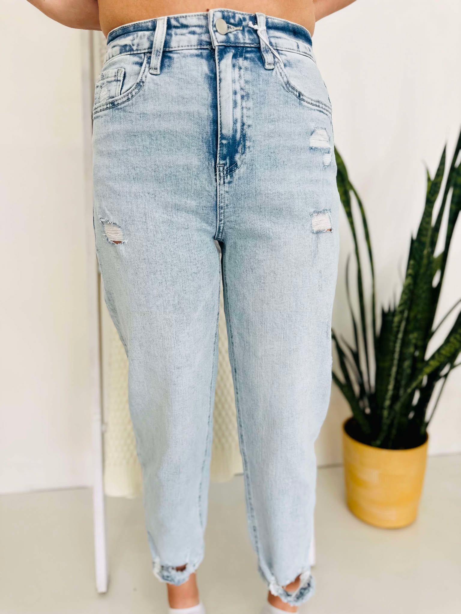 Kenna Super High Rise Barrel Jeans