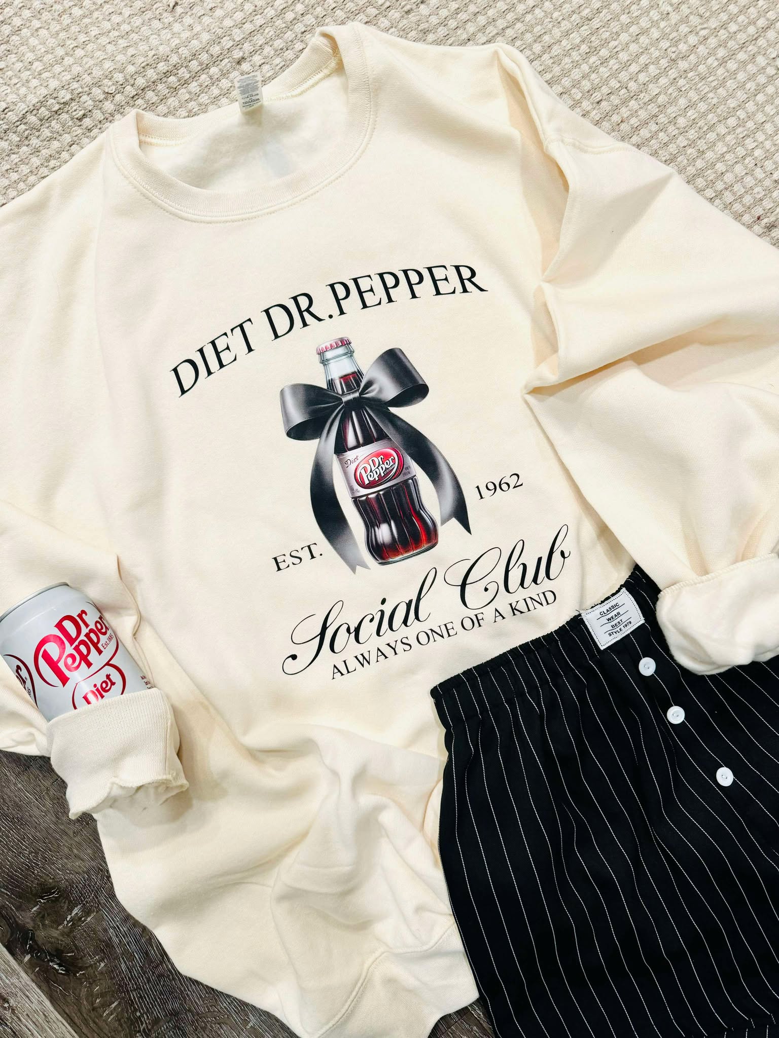 Diet Red Soda Social Club Sweatshirt