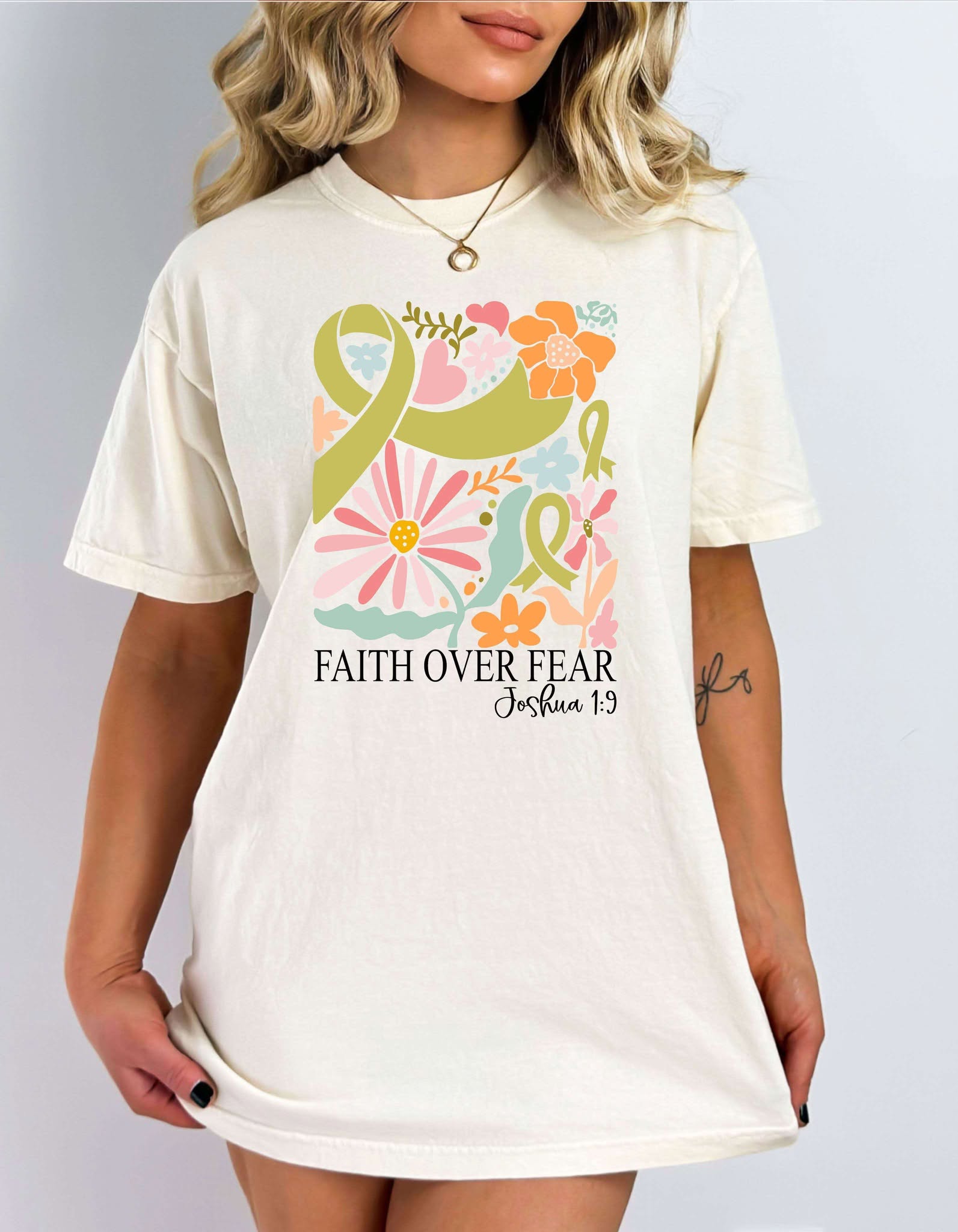 Faith Over Fear Fundraiser Tee