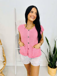 Hydrangea Sleep Shorts Set