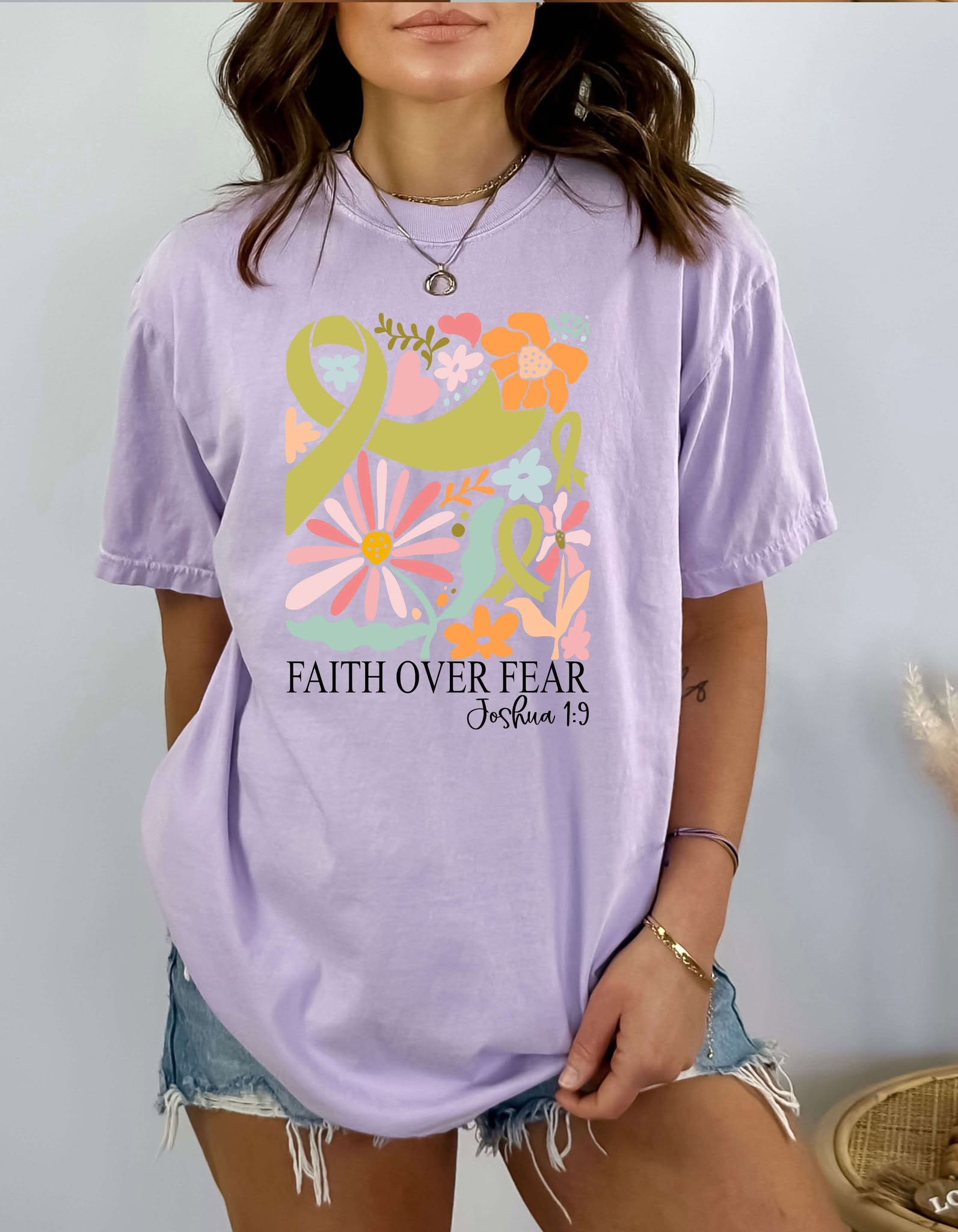 Faith Over Fear Fundraiser Tee