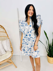 Garden Getaway Floral Dress