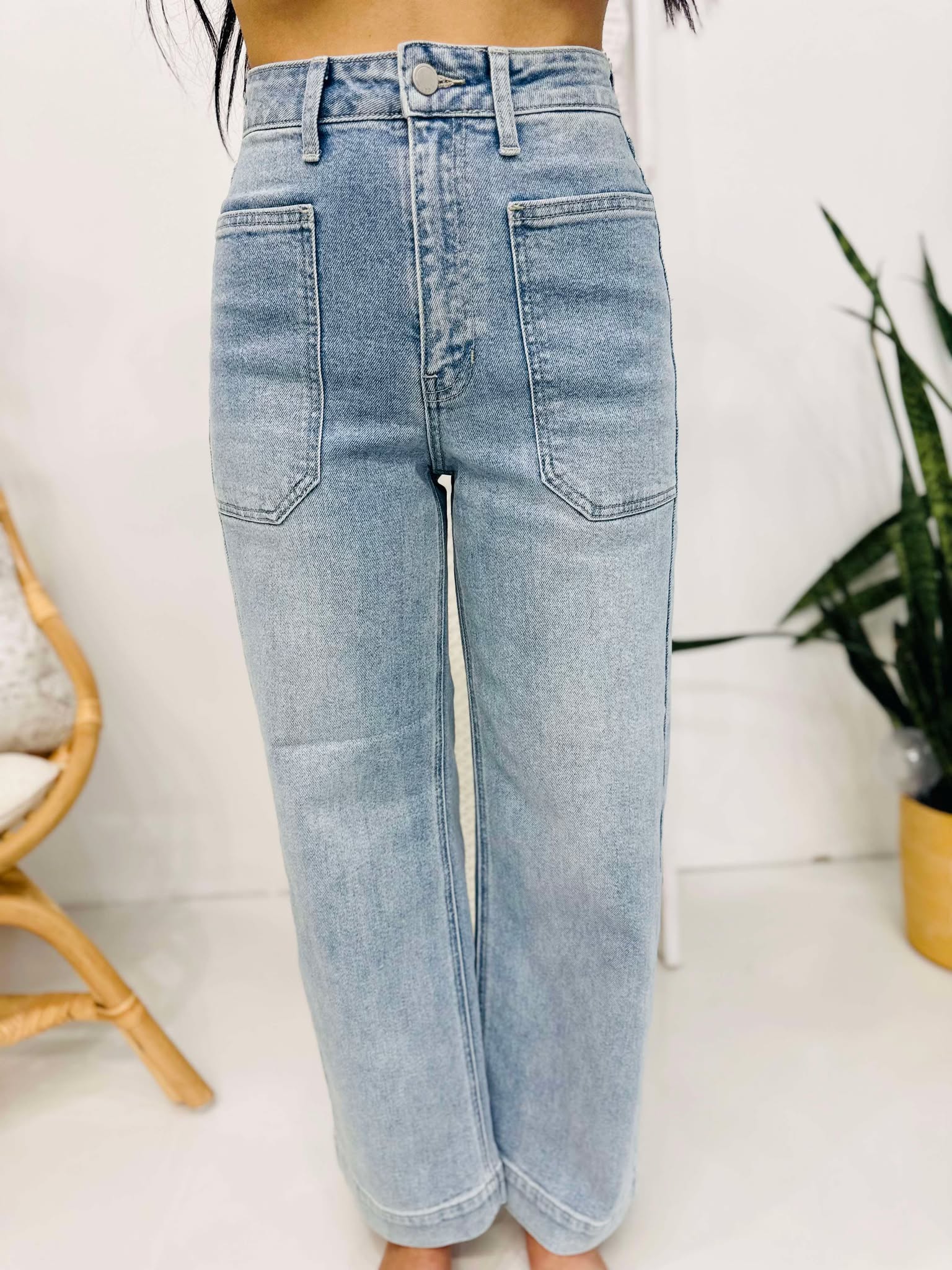 The Morgan Utility Denim Pants