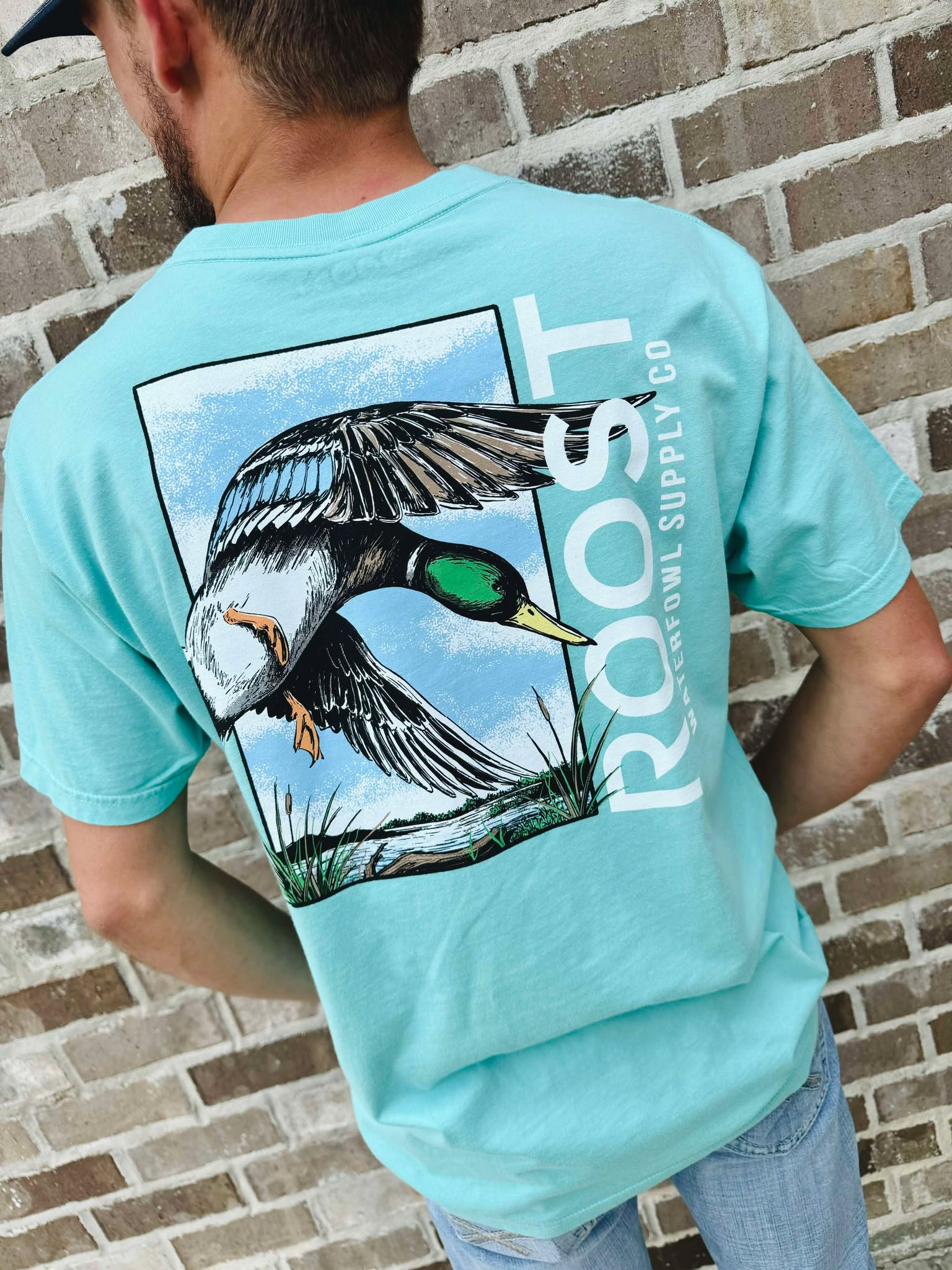 Roost Folded Mallard Tee