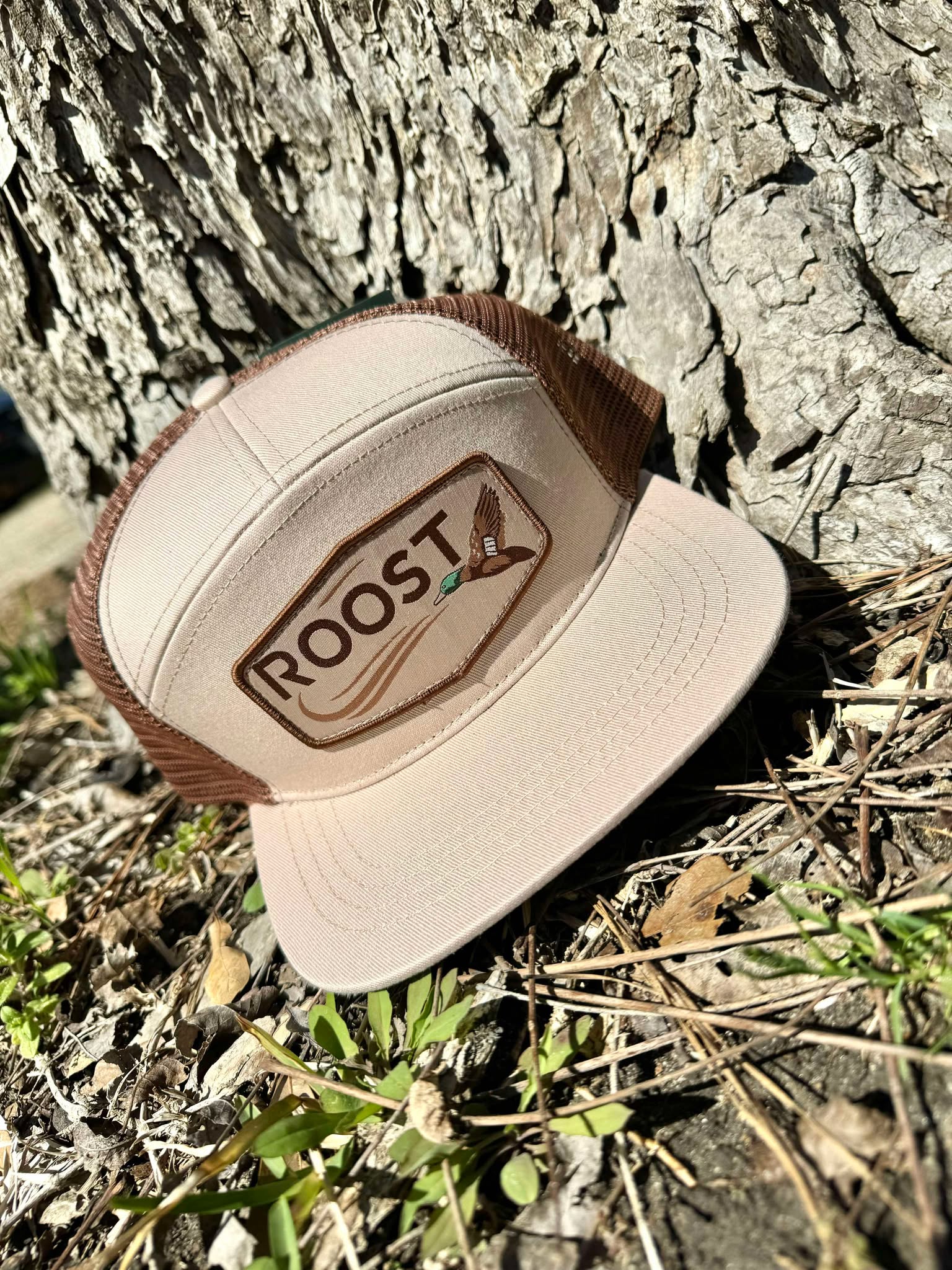 Roost Panel Logo Patch Hat