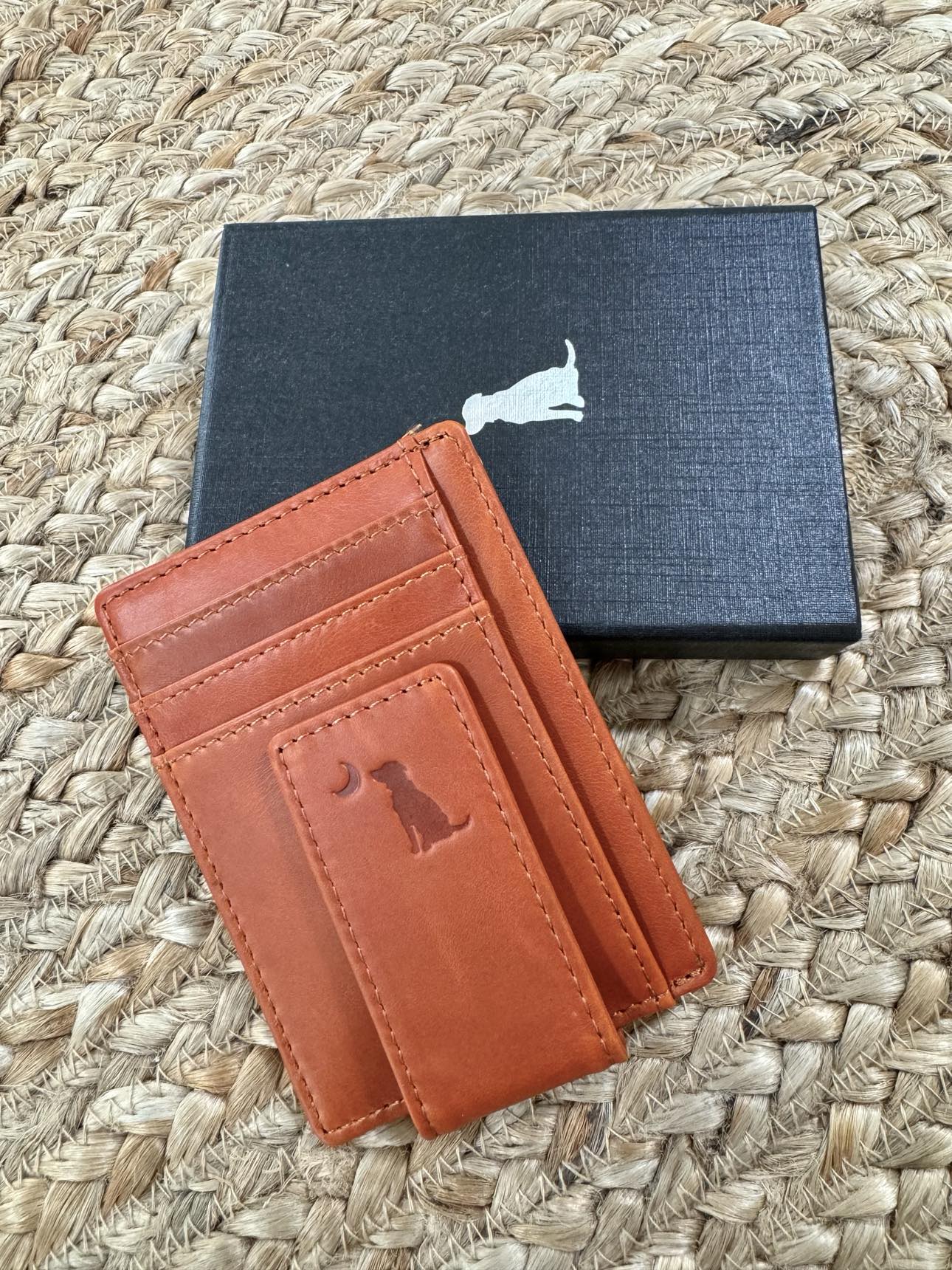 Local Boy Leather Money Clip