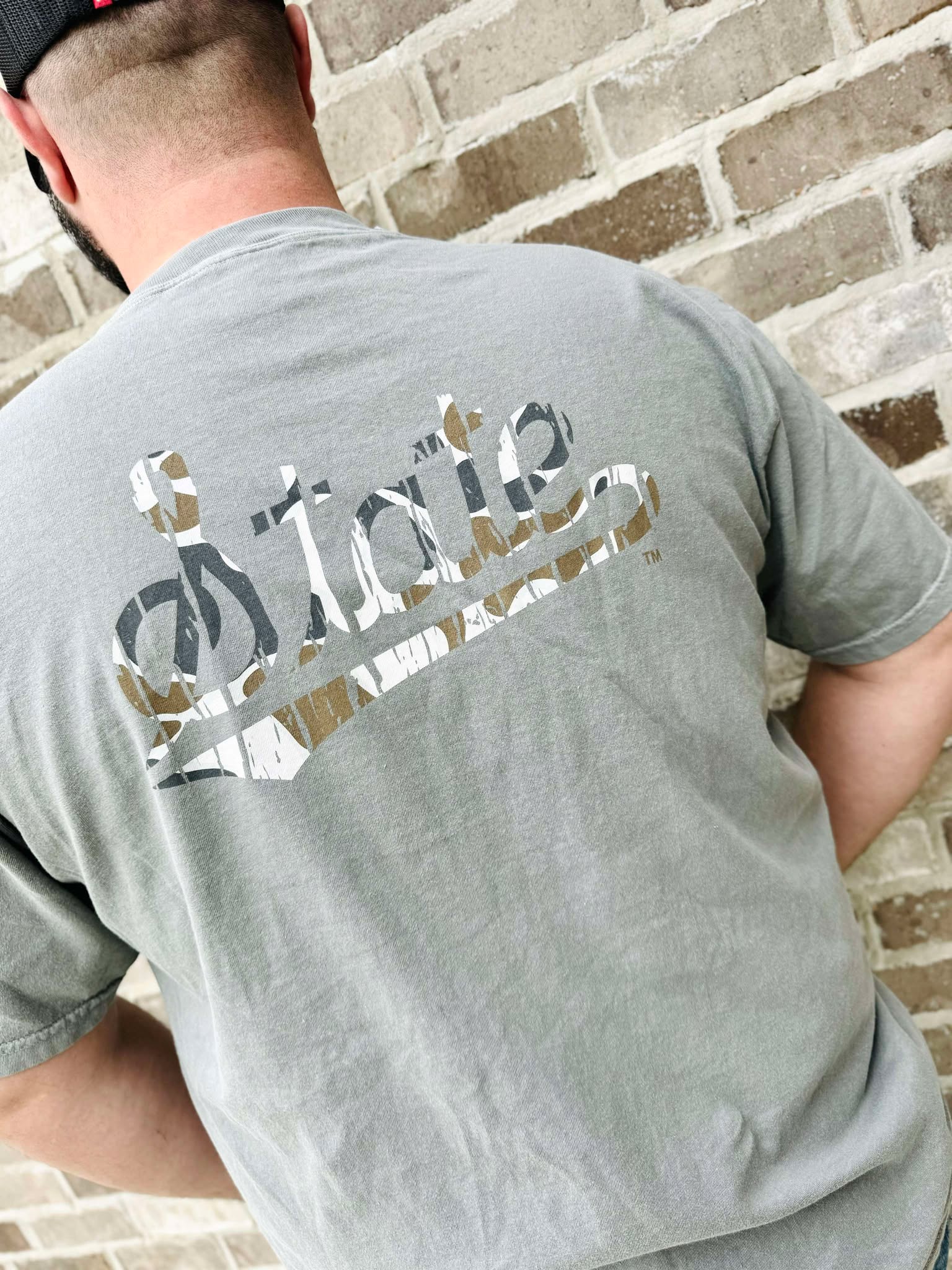 Speckle Bellies Msu State Camo Tee