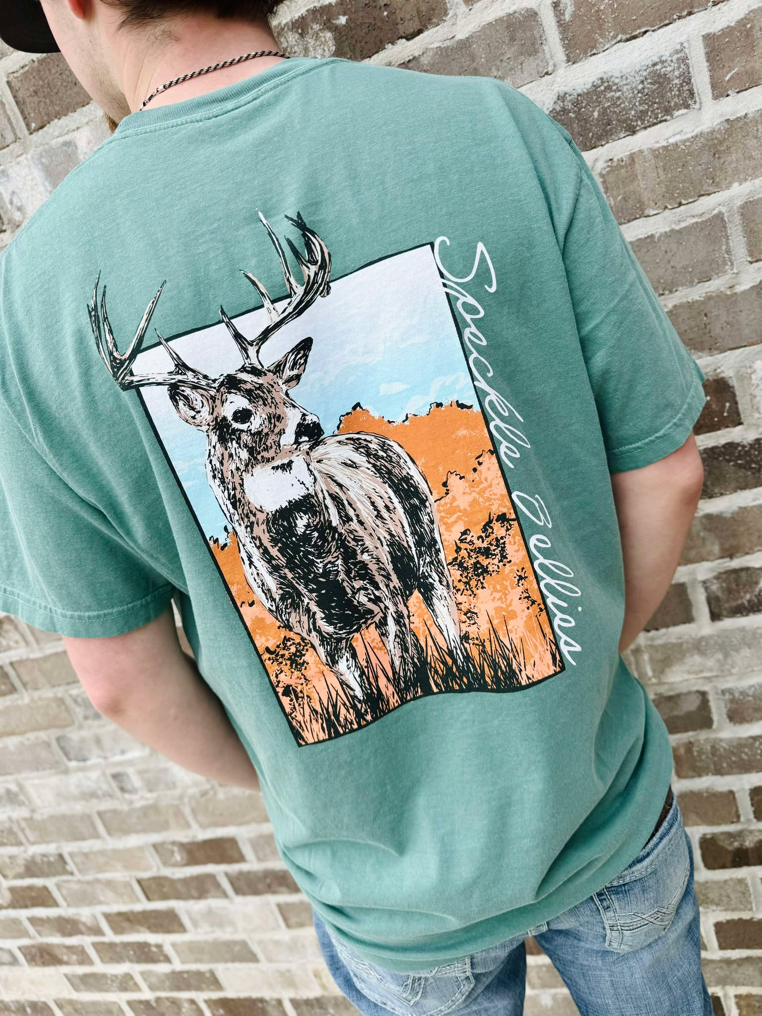 Speckle Bellies Big Buck Graphic Tee