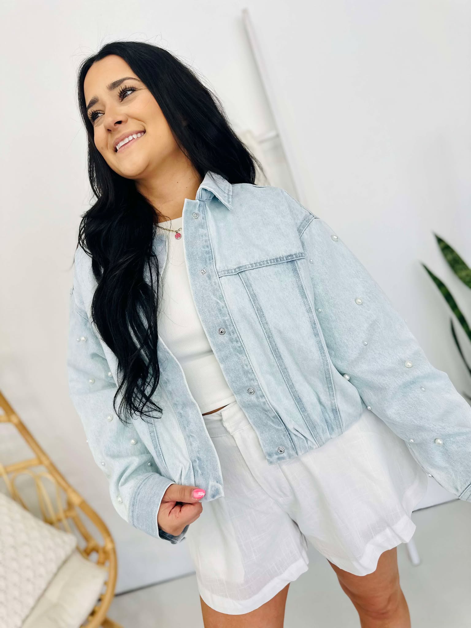 One More Round Denim Jacket