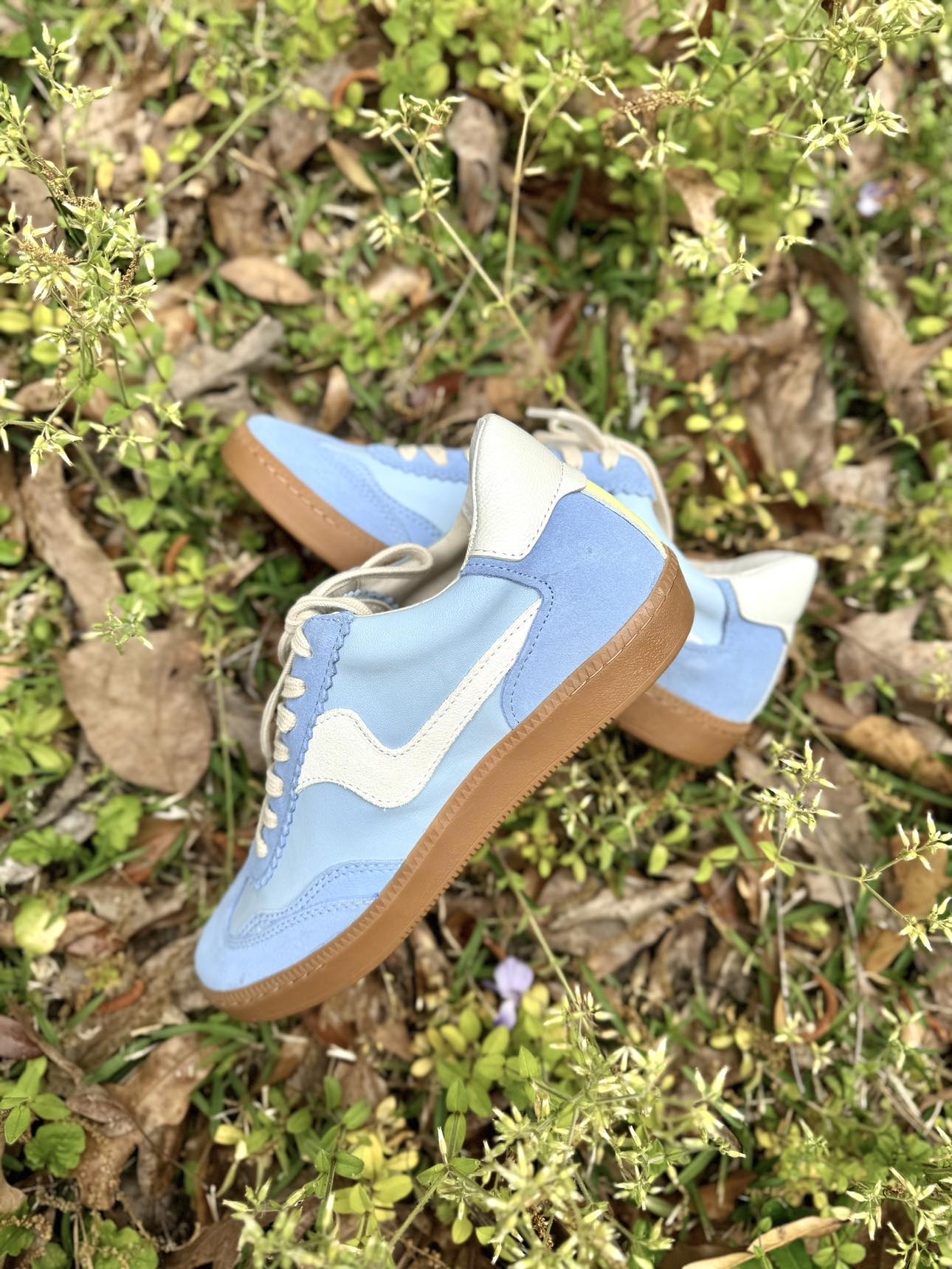 Dolce Vita Blue Suede Sneakers1