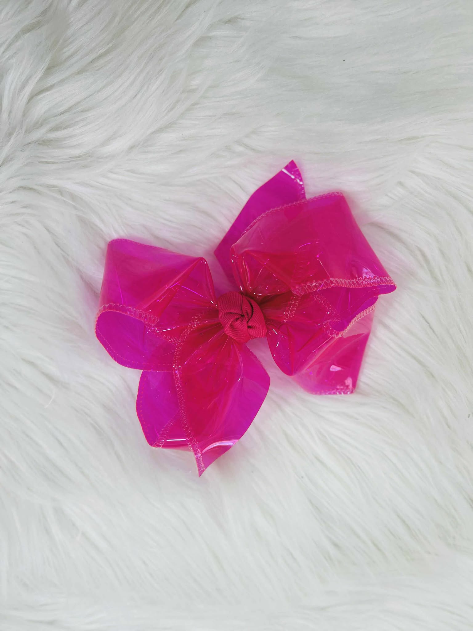 5.5" Waterproof Bow - Fuchsia