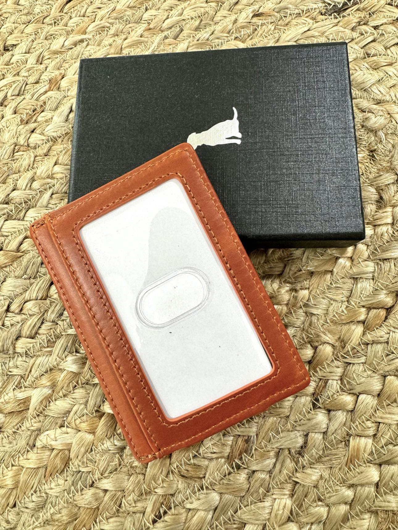 Local Boy Leather Money Clip
