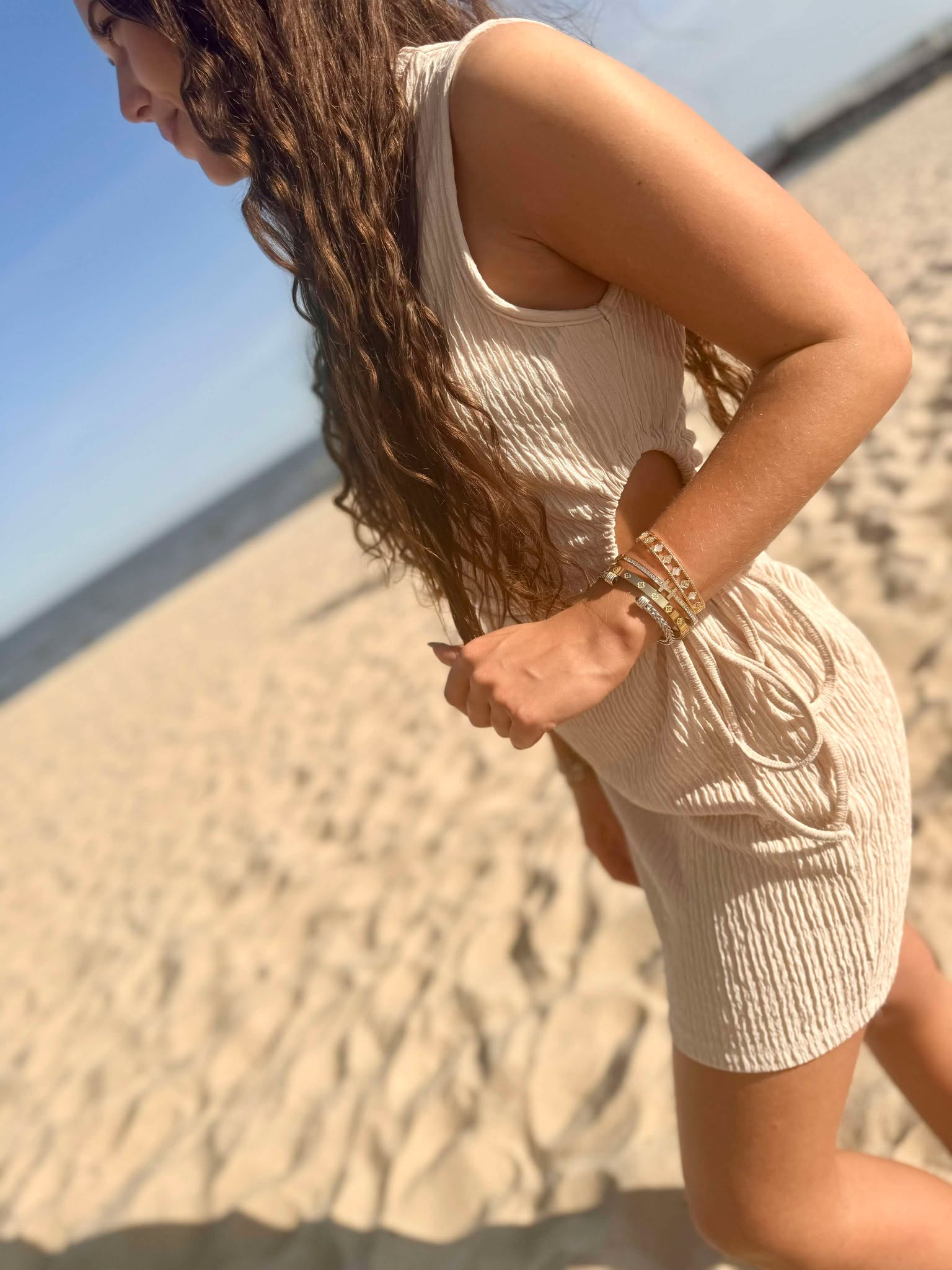 Coast Along Beige Dress