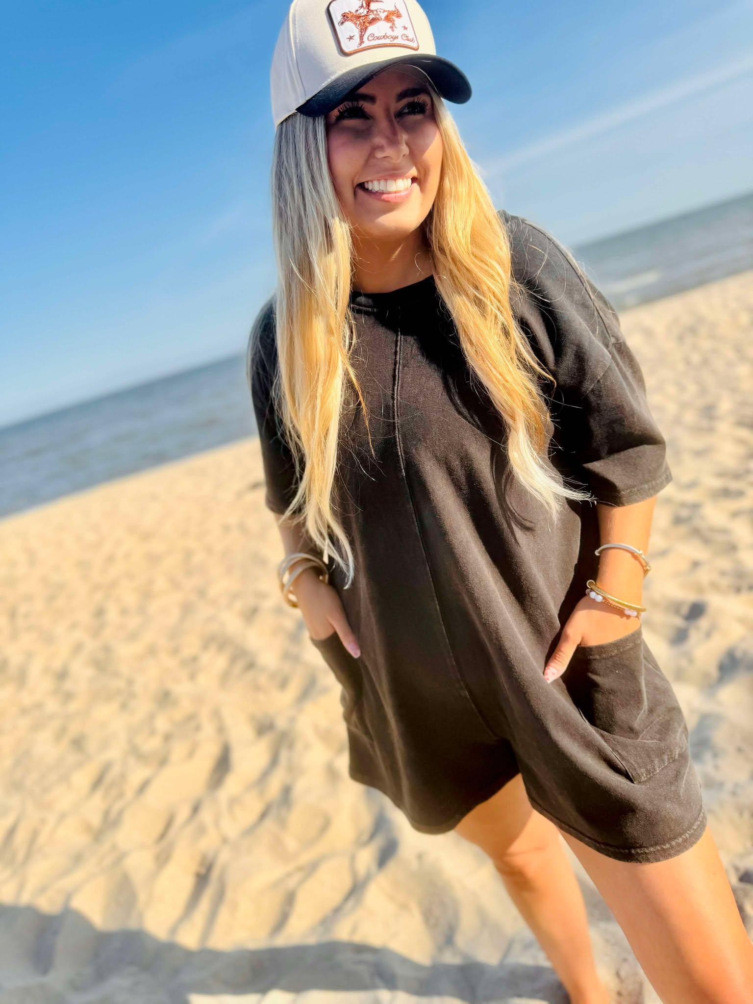 On Summer Time T-Shirt Romper