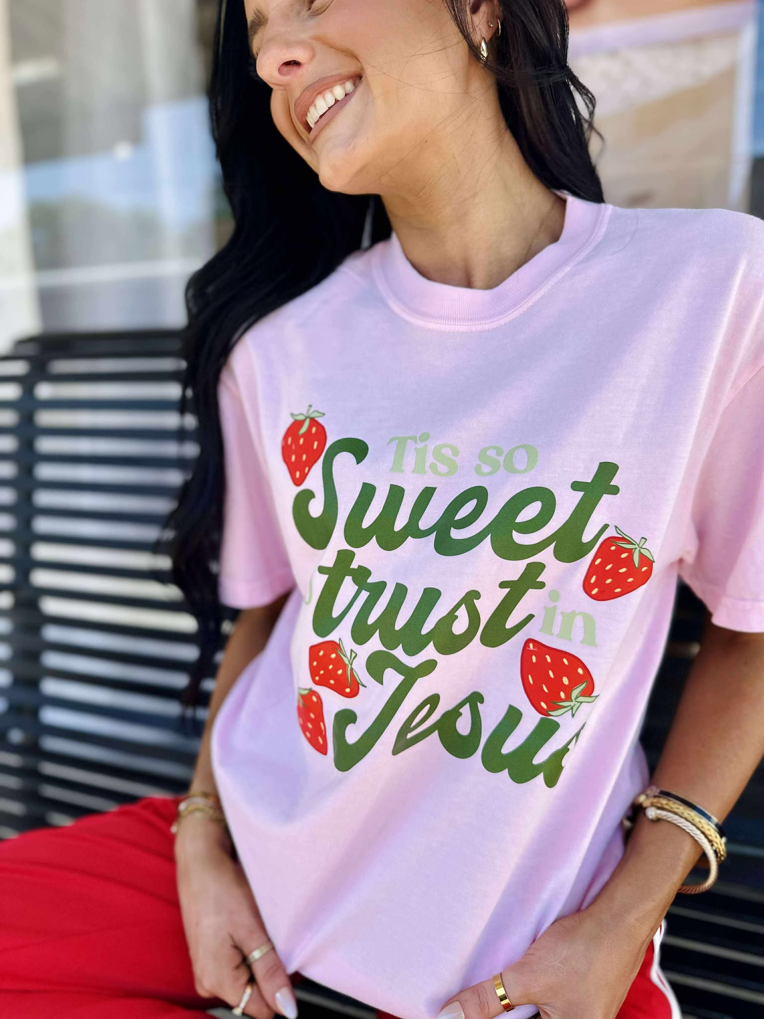 Sweet To Trust In Jesus Tee