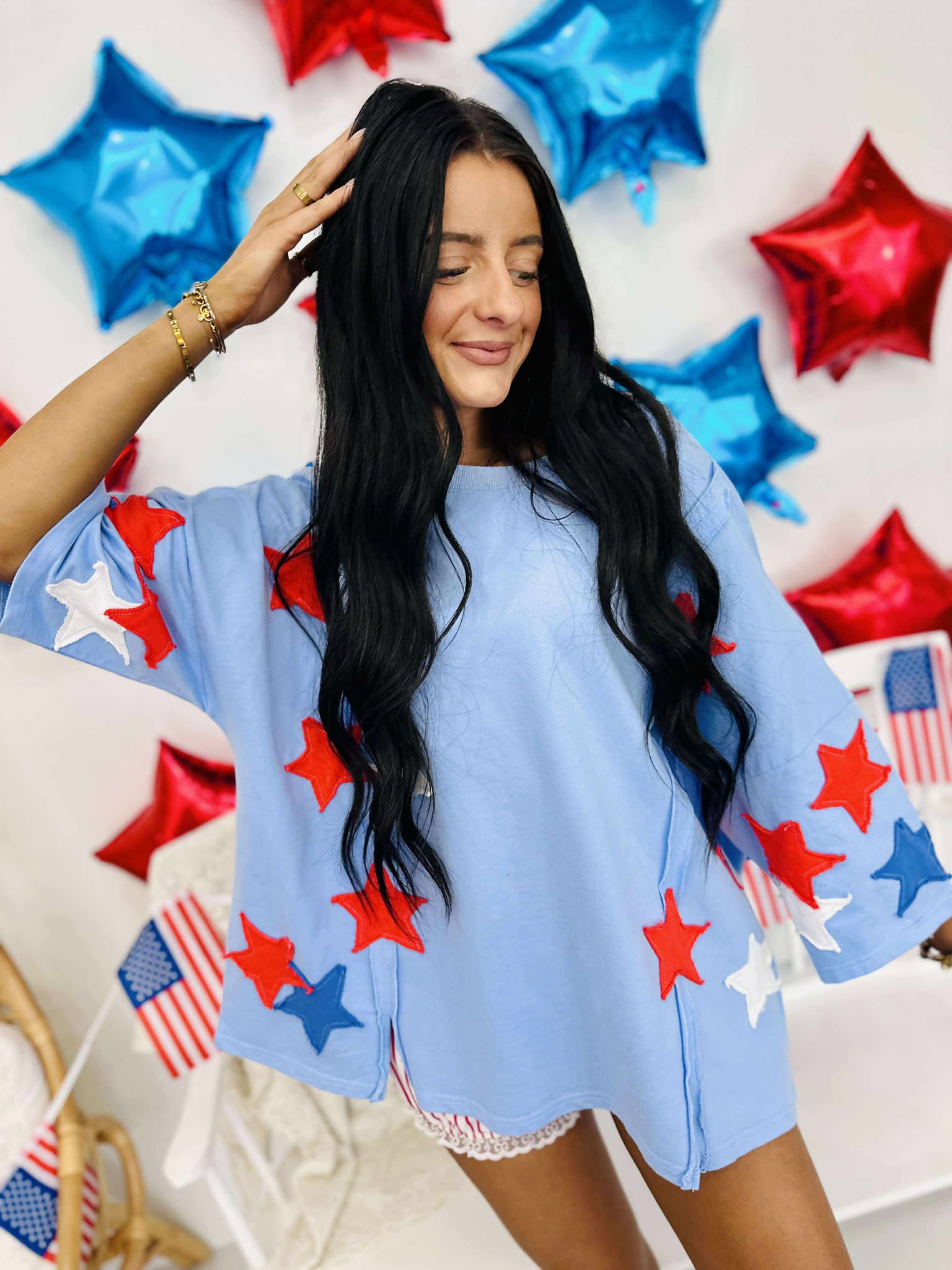 Seeing Stars Oversized Top