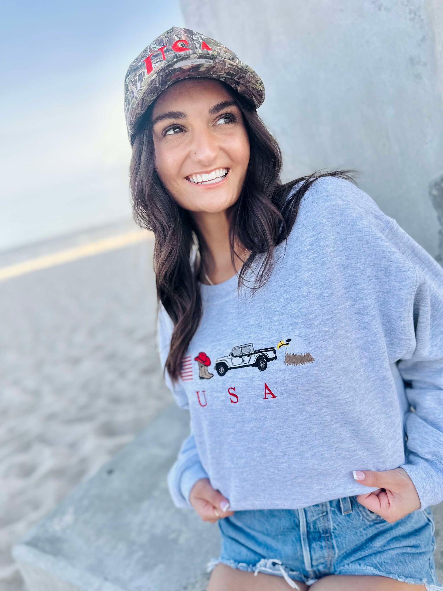 All American USA Sweatshirt