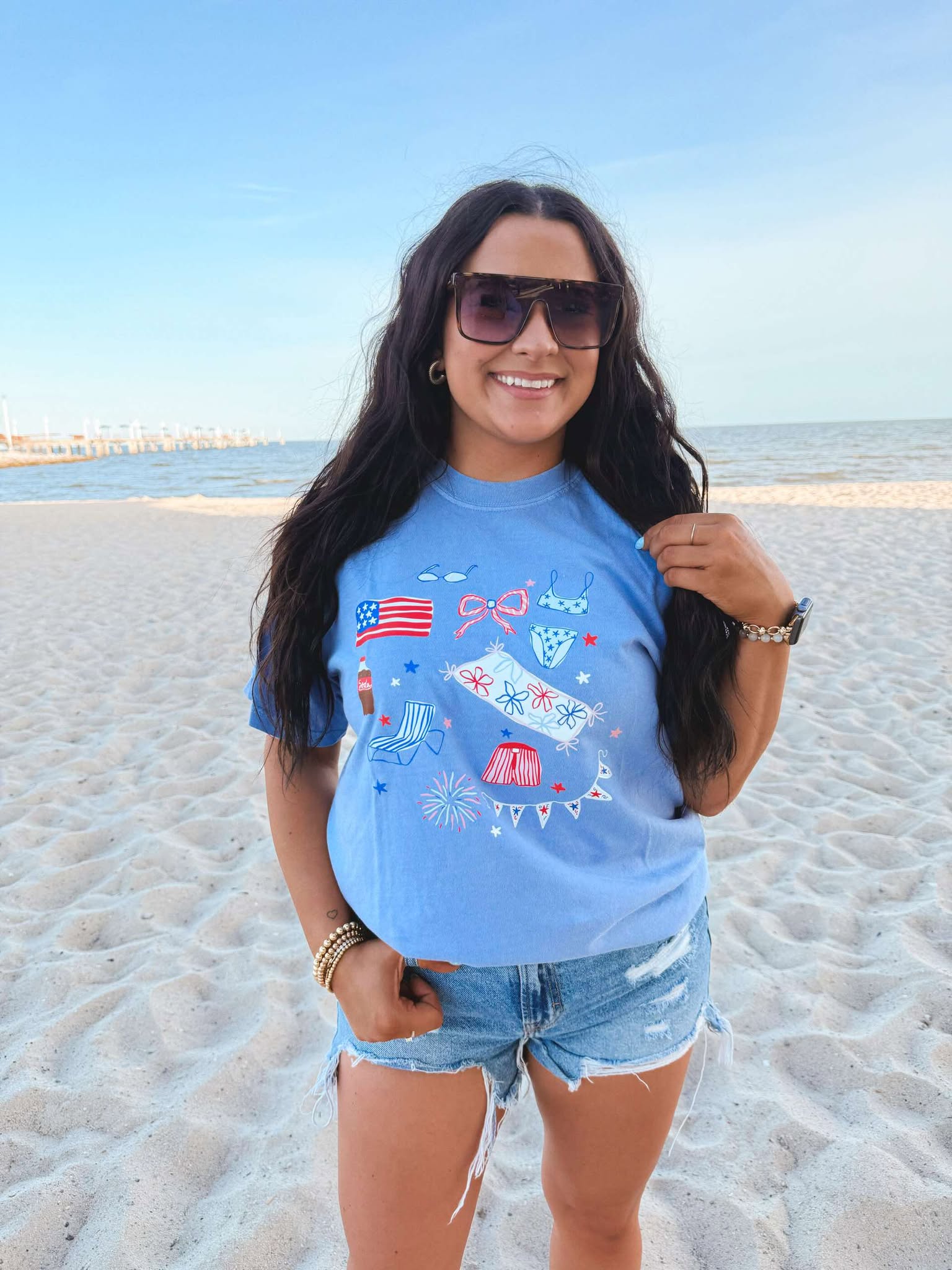 Freedom & Fireworks Graphic Tee