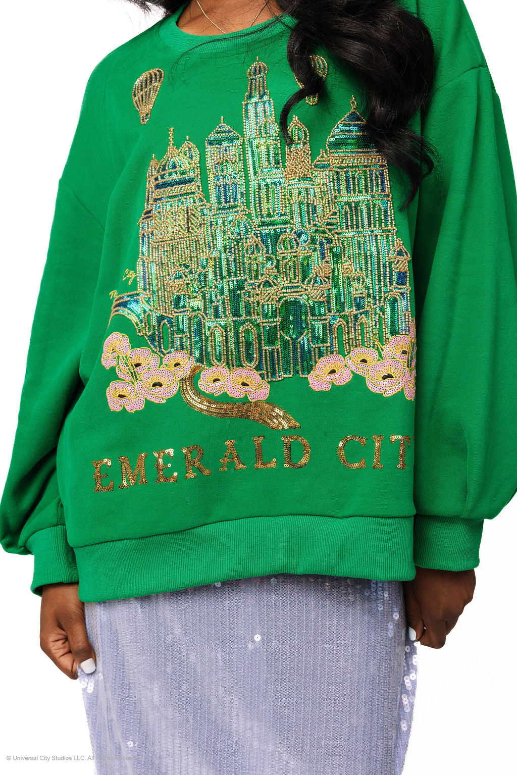 Queen Of Sparkles Licensed Emerald City Sweatshirt