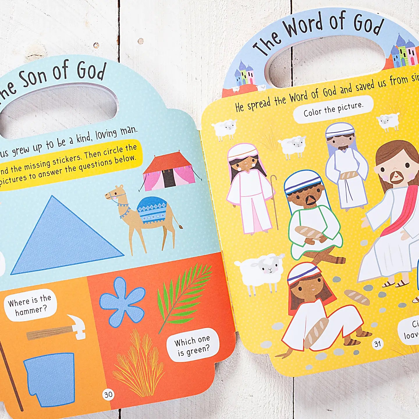 The Story of Christmas (Christmas Sticker Activity Book)